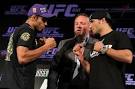 Jose Aldo vs. Chad Mendes Staredown from UFC 142 Press Conference ...