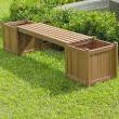 House <b>Designs</b> Ideas with Natural <b>Garden Benches</b> | Modern Home Gallery