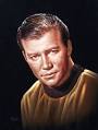 BLINK Gallery presents. Star Trek Captain Kirk on Velvet Painting William ... - va012