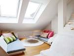 Small Loft with Efficient Placement of Furniture - Comfortable ...