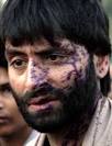 ... and a sudden protest by Kashmiri Pandit Youth against JKLF Terrorists, ... - 1172658561392_1172611453418_Yasin_in_Blac