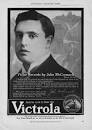25 year old John McCormack--his first Victor Records endorsement ad with ... - mcc6_354x500_354x500