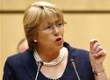 Michelle Bachelet, who is currently serving as the United Nations' ... - Michelle_Bachelet