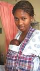 ... Danielle Smith, Summerside, and Pamela Hudson, O'Leary, ... - baby-wrap-african-women