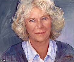 The painting of Camilla by artist Susan Crawford. It will feature in the Royal Society of Portrait Painters annual exhibition at the Mall Galleries this ... - article-0-04CA0D68000005DC-704_468x392