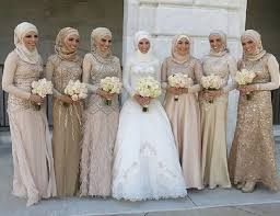 Hijab , wedding dress , modest , muslim pride , bridesmaids ...