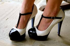 Black and white Mary Jane heels <3 | My Style Pinboard | Pinterest ...
