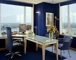 Blue Office Room Decoration For Encourage Employee Performance ...