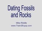 Dating Fossils And Rocks