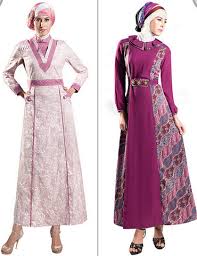 Contoh Baju Muslim Batik