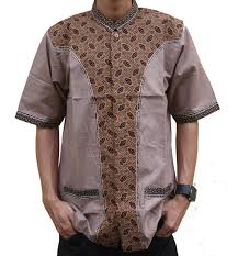 Baju Koko Pria Muslim Modern Kode KR 21 | Batik Prasetyo