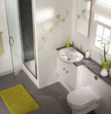Bathroom Decoration Ideas Bathroom Shower Room Green Bathmat ...