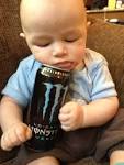 Baby holding Monster Energy drink can Continue reading → - baby-monster-energy-drink-can-e1327383849917