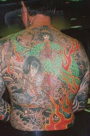 Back Piece Japanese Samurai Tattoos For Men Picture 3