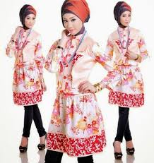 Model Baju Gamis Muslim Untuk