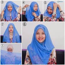 Hijab tutorial on Pinterest | Hijabs, Hijab Styles and Easy Hijab ...