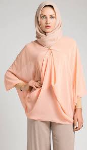 Model Desain Baju Atasan Wanita Muslim Dewasa Terbaru