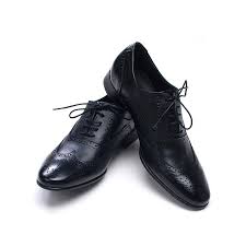Mens chic wingtips punching Dress shoes