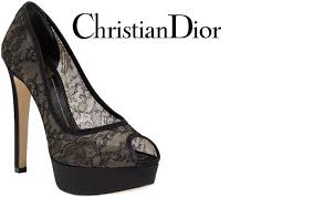 Christian Dior Lace Peep-toe Pump - Buy Online - Designer Peep toe ...