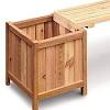 Planters, Potting, and Storage Benches - Western Red Cedar