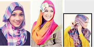 Fashion: 9 Rekomendasi Gaya Hijab Motif Paling Trendy Sepanjang ...