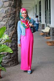 Baju Hijab Outfit of the day Dian Pelangi yang penuh warna Toko ...