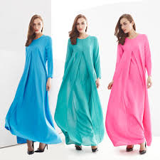 New Islamic Muslim lace Dresses for Women 2015 Long maxi Dresses ...