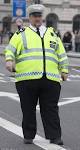 Is this Britain's heaviest police officer? Large sergeant seen