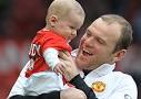 Wayne Rooney is cheered up with a cuddle from son Kai yesterday after Man ... - wayne-rooney-holding-his-son-kai-pic-afp-getty-images-775580528