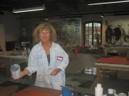 Gisela Hoyer. Freischaffende Malerin. Ich lebe und arbeite in Berlin