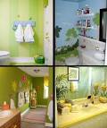 Cozy How To Choose The Color And Wall Decor For Kids Bathroom ...