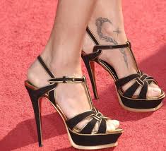 Adriana Lima Ankle Tattoo Designs