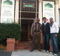 Ahmad Thobani (centre) with Kuyasa Fund staff, Mzu Mahlaba (left) and Gideon Jones (right). I\u0026#39;m mostly settled into Cape Town. The place I\u0026#39;m staying is in ... - ahmad-thobani1