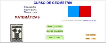 Curso de Geometría de CNICE (Centro Nacional de Investigación y Comunicación Educativa)