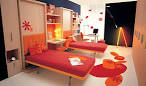 Fresh Orange Teen Bedroom Interior Ideas. Part of Bedroom ...