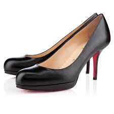 Christian Louboutin Prorata 90mm Black Leather pumps - My Color ...