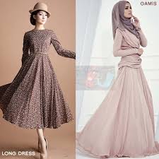 Perbedaan Gamis dan Long Dress?