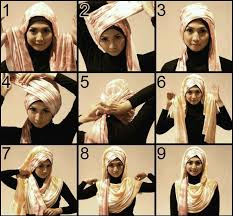 Lots of going on hijab style if you fancy turban style hijab ...