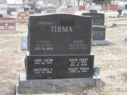 David Geert Tibma (1930 - 2009) - Find A Grave Memorial - 41184099_129997887147