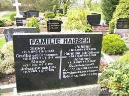 Grab von Hermann Habben (08.11.1924-13.10.1944), Friedhof Marcardsmoor - ma173