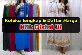 Baju Muslim Murah Online Tanah Abang Gamis Kaos Muslim 3 Modern ...