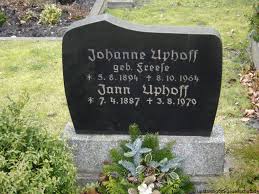 Grab von Johanne Uphoff (geb. Freese) (05.08.1894-08.10.1964 ...