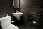 Really Stunning Small Bathroom Design Ideas: Black Bathroom ...