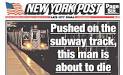 New York Post publishes controversial front page photo of subway ...