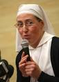 Sister Marie Simon-Pierre speaks with the media during a press conference at ... - a-sister-marie-simon-perre