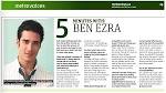 5 Minutes with: Ben Ezra - Article in Metro News | Dating Tips for