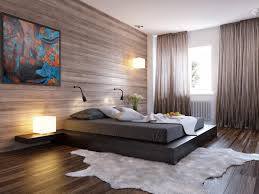 Shag Hand White Cowhide Rug In Bedroom With Expensive Modern ...