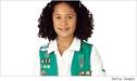 The Girl Scout's slogan for
