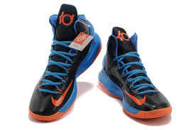 Zoom KD 5 Basketball Shoes Black Blue Orange_28.jpg