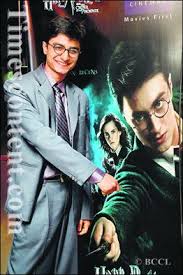 Dhaval Dave, replica of Harry Potter at the release of Warner Brothers\u0026#39; Harry Potter - Dhaval-Dave